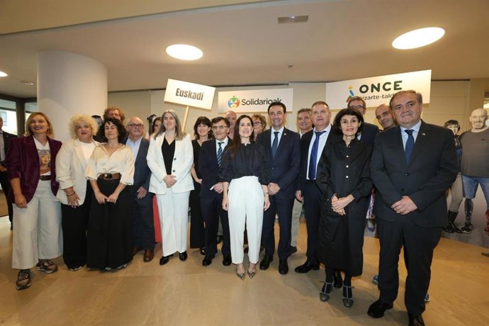 Entrega de los Premios Solidarios Grupo Social ONCE Euskadi 2025