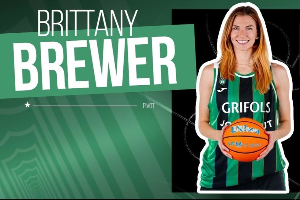 Brittany Brewer firma con el Joventut Badalona hasta el final de temporada.