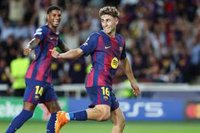 Fermín y Rashford tumban a un combativo Olympiacos