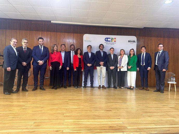 "Oportunidades de Negocio: Camino a la COP30 Brasil" organizada por la Cámara de Comercio Brasil-España (CCBE), en colaboración con Telefónica e Iberdrola.