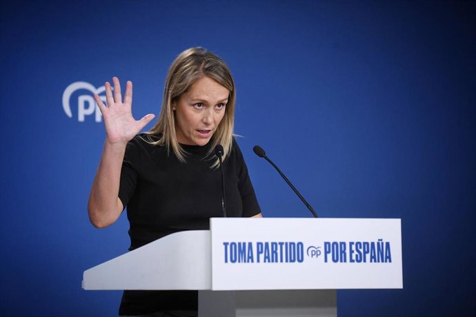 La vicesecretaria de Coordinación Sectorial del PP y eurodiputada, Alma Ezcurra.