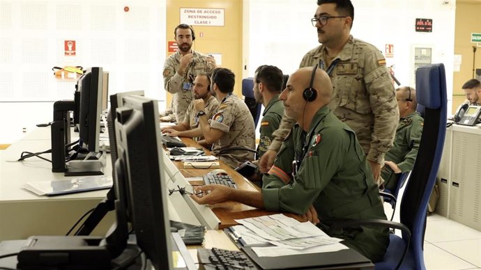 El Grupo de Alerta y Control (GRUALERCON) del Ejército del Aire y del Espacio