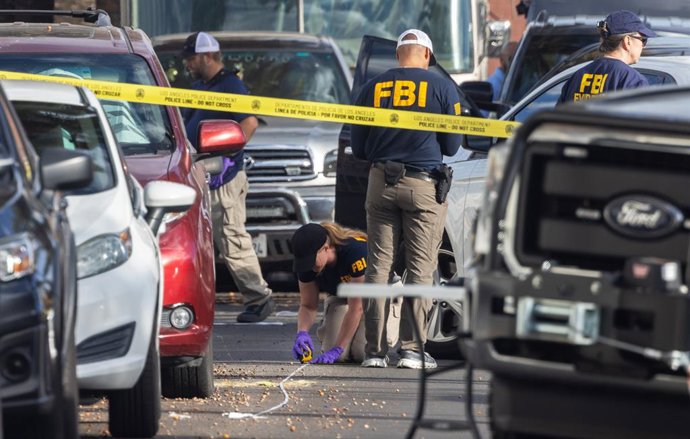 Imagem de arquivo de agentes do FBI.