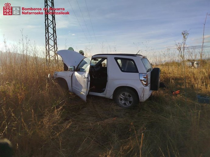 Imagen del vehículo accidentado.