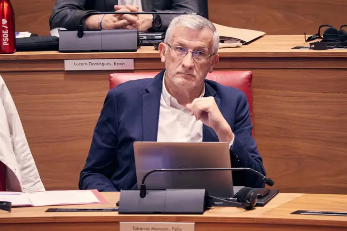 Félix Taberna, vicepresidente primero y consejero de Presidencia e Igualdad del Gobierno de Navarra.