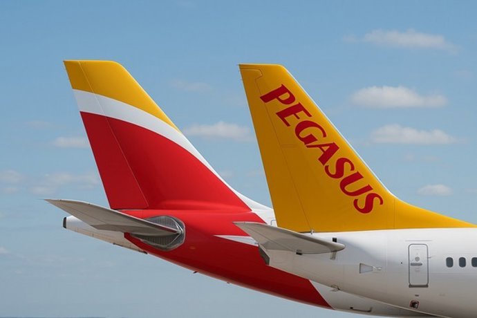 Iberia y Pegasus firman un acuerdo de código compartido.