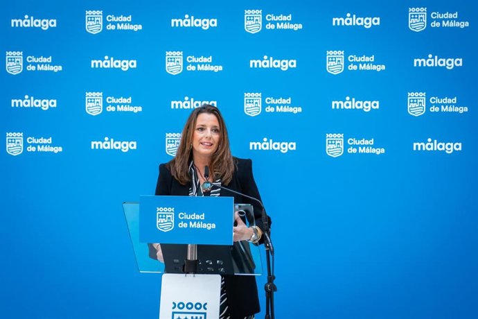 La concejala delegada del Área de Participación Ciudadana, Mar Torres, en rueda de prensa