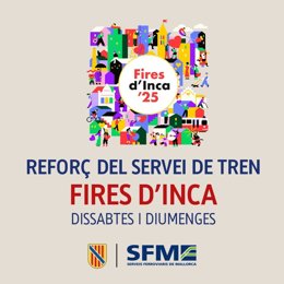 Cartel de SFM con motivo de las ferias de Inca