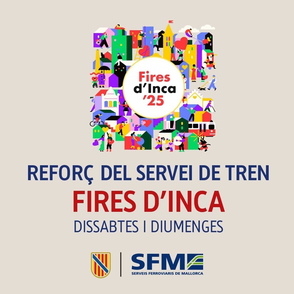 Cartel de SFM con motivo de las ferias de Inca