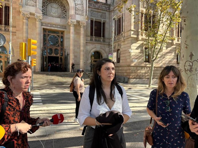 La abogada Eva Hobeich, que ejercía la acusación popular en representación de Fundació Arrels