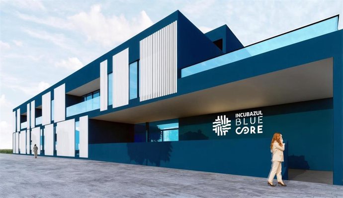 Maqueta virtual de uno de los edificios que construirá Zona Franca de Cádiz