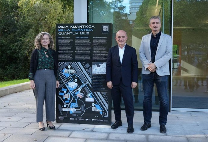 La Milla Cuántica ofrece un recorrido a pie o virtual por la investigación en física cuántica en San Sebastián