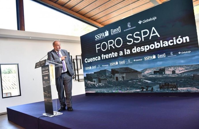 El vicepresidente primero del Gobierno de Castilla-La Mancha, José Luis Martínez Guijarro.