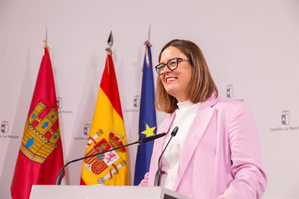 La consejera Portavoz, Esther Padilla