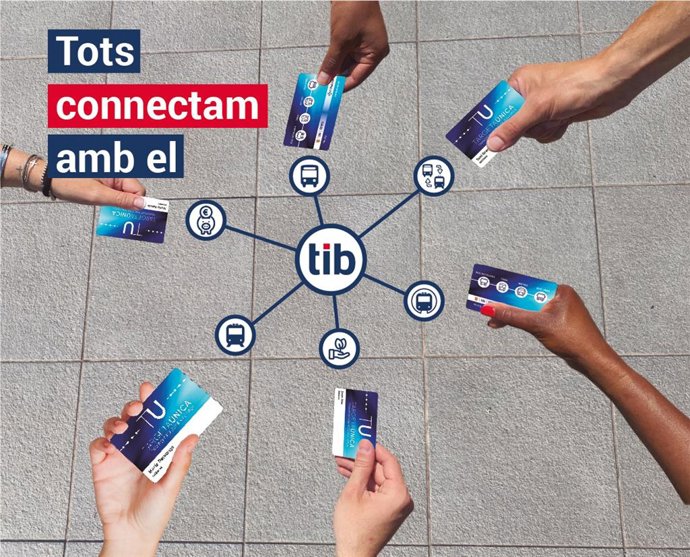 Targetas tib, campaña 'Tots conectam amb el tib'.