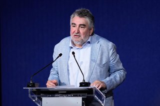 Archivo - Jose Manuel Rodriguez Uribes, President of Superior Sports Council CSD, attends during the official presentation of the Spanish Men's Basketball National Team for Eurobasket at Endesa Headquarters on July 29, 2025, in Madrid, Spain.
