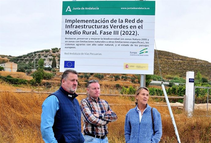 Visita del delegado de Sostenibilidad y Medio Ambiente de la Junta en Granada, Manuel Francisco García, al Parque Natural Sierras de Tejeda, Almijara y Alhama.