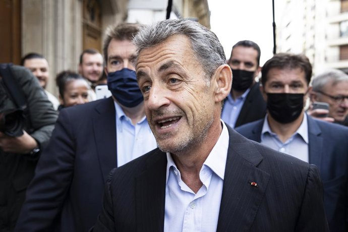 Archivo - Imagen de archivo del expresidente de Francia Nicolas Sarkozy.