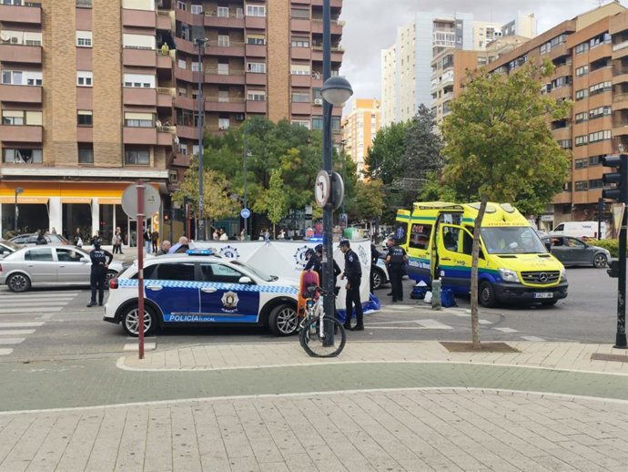 Atropello a una mujer mientras circulaba en bicicleta por la avenida de España de Albacete.