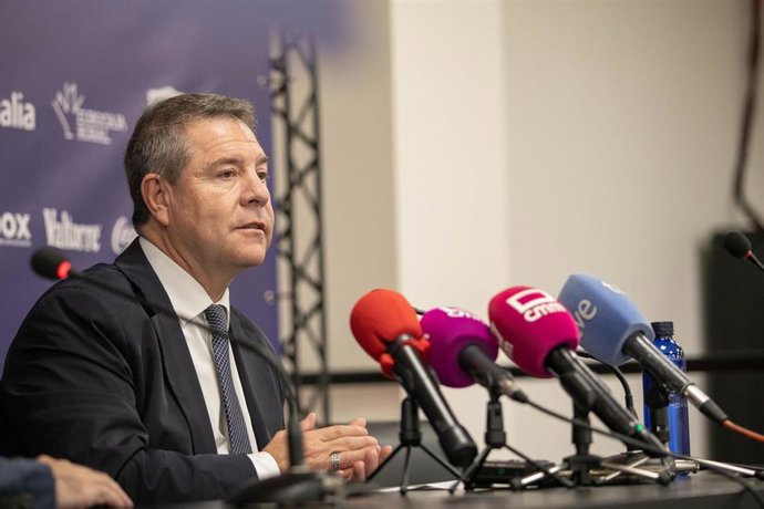 El presidente de Castilla-La Mancha, Emiliano García-Page