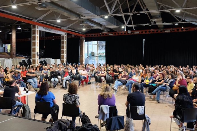 L'assemblea de treballadors de l'Ajuntament de Barcelona 