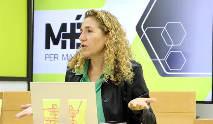 La portavoz de MÉS per Mallorca en el Consell, Catalina Inés Perelló.