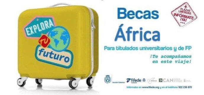 El Cabildo de Tenerife abre la convocatoria de las Becas África para realizar prácticas formativas no laborales