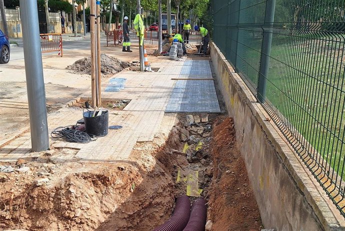 Actuaciones en la red de distruibución eléctrica del Secar de la Real.