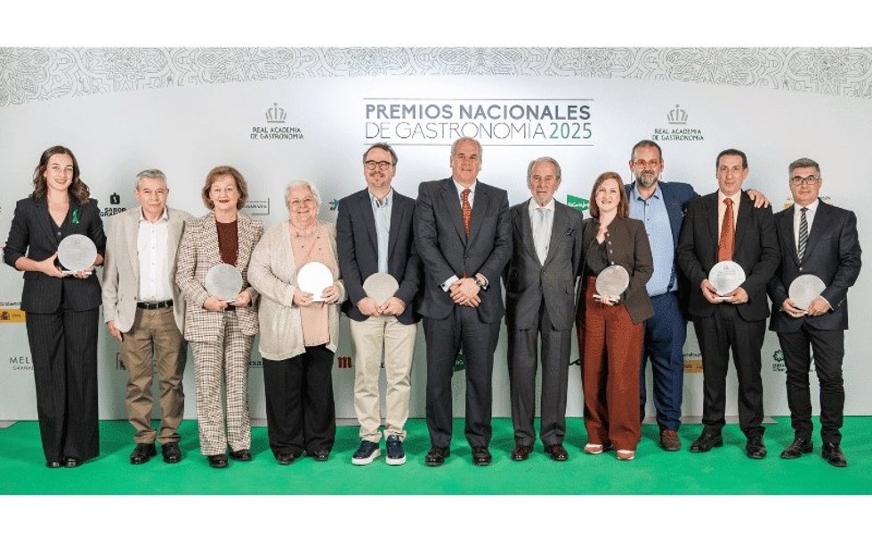 Foto de familia de los Premios Nacionales de Gastronomía 2025