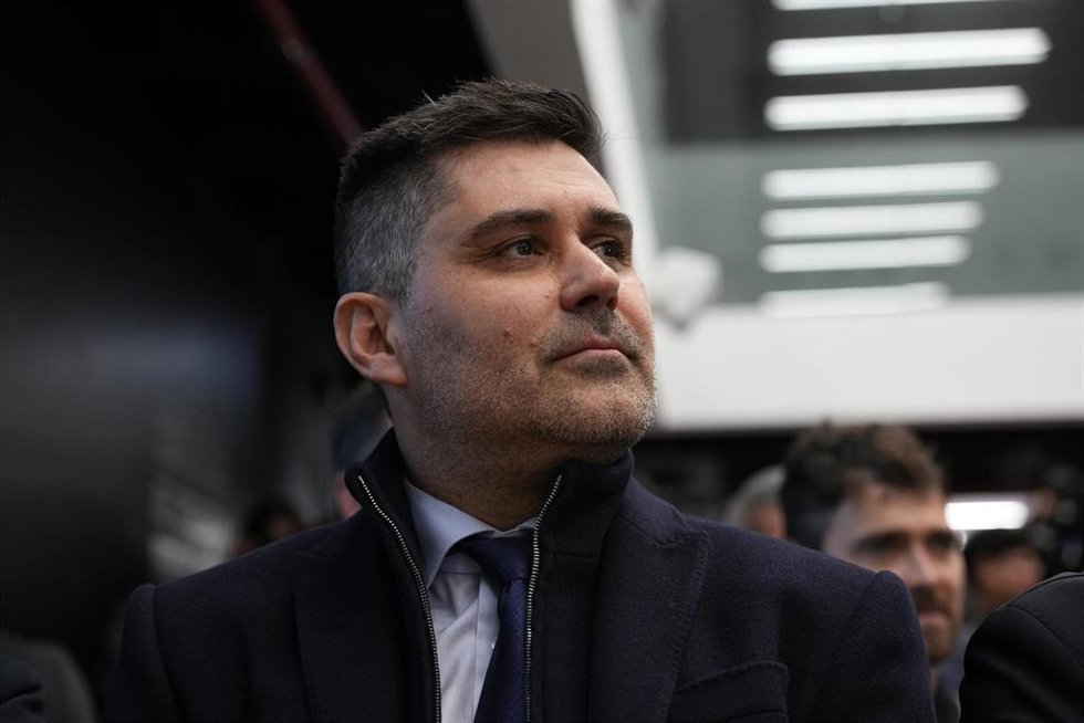 Archivo - El presidente de la Asociación de Futbolistas Españoles (AFE), David Aganzo.