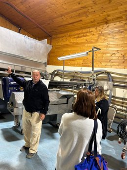 La jornada ha incluido una cata con vinos de Oxer Bastegieta y Koldo y Joseba García Quintana