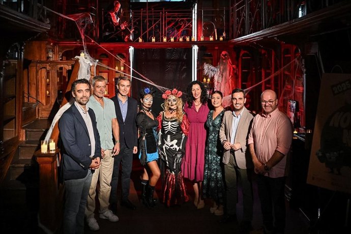 Presentación de la nueva edición de la Noche en Negro en Almería.