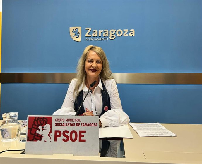 La concejal del grupo municipal del PSOE en el Ayuntamiento de Zaragoza, Ros Cihuelo