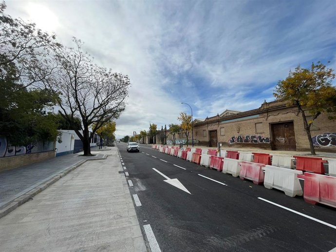 Avenida de las Razas en Sevilla