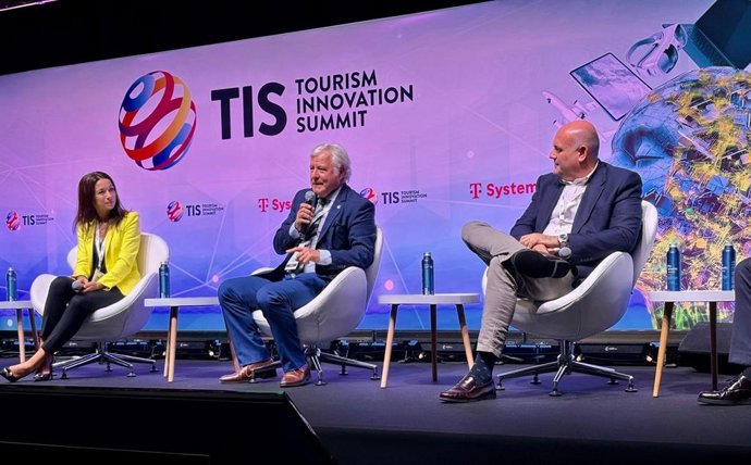 El conseller de Turismo del Consell de Mallorca, José Marcial Rodríguez, en el congreso 'Tourism Innovation Global Summit',