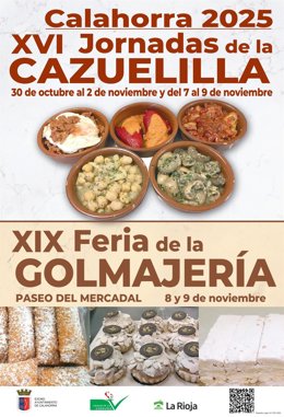 Calahorra será la ciudad del dulce y de las cazuelillas del 31 de octubre al 9 de noviembre