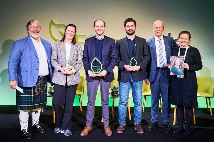 Entrega de premios InnovAction Stage durante el Congreso Euroseeds 2025.