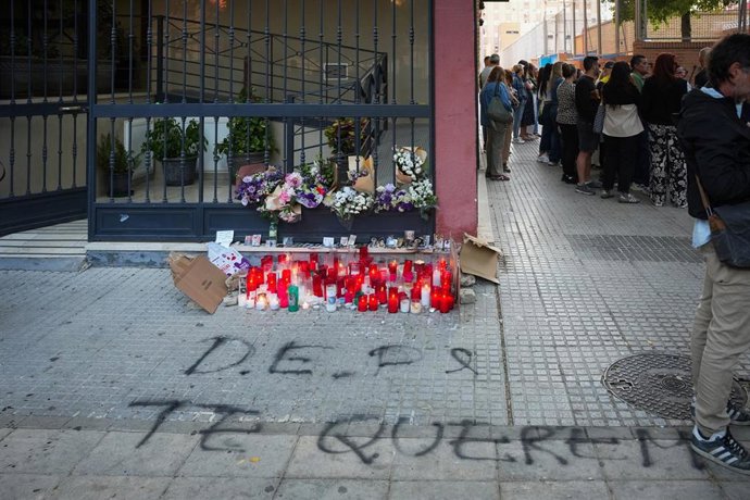 Calle Rafael Laffón, lugar de homenaje a Sandra Peña. (Imagen de Archivo).