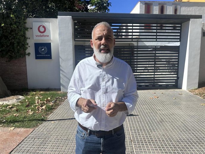 El secretario de Ordenación del Territorio, Urbanismo y Vivienda del PSOE de Málaga, Antonio Vargas.