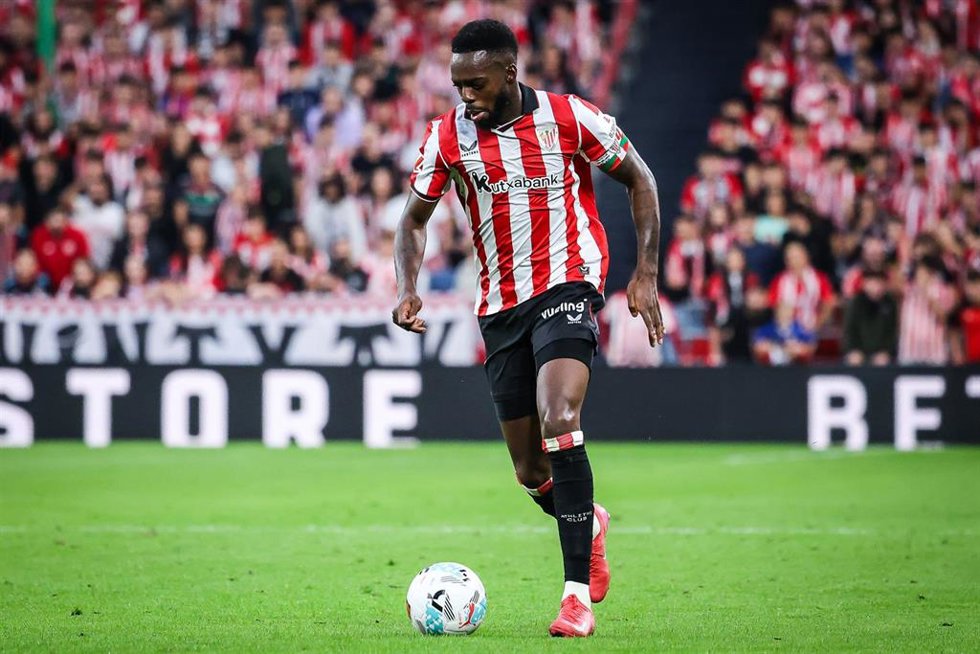 El jugador del Athletic Club Iñaki Williams.