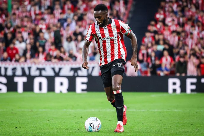October 4, 2025, Bilbao, Spain, Spain: Inaki WILLIAMS of Athletic Bilbao during the LaLiga match between Athletic Club and RCD Mallorca at San Mames Stadium on October 04, 2025 in Bilbao, Spain. Marcos Calvo