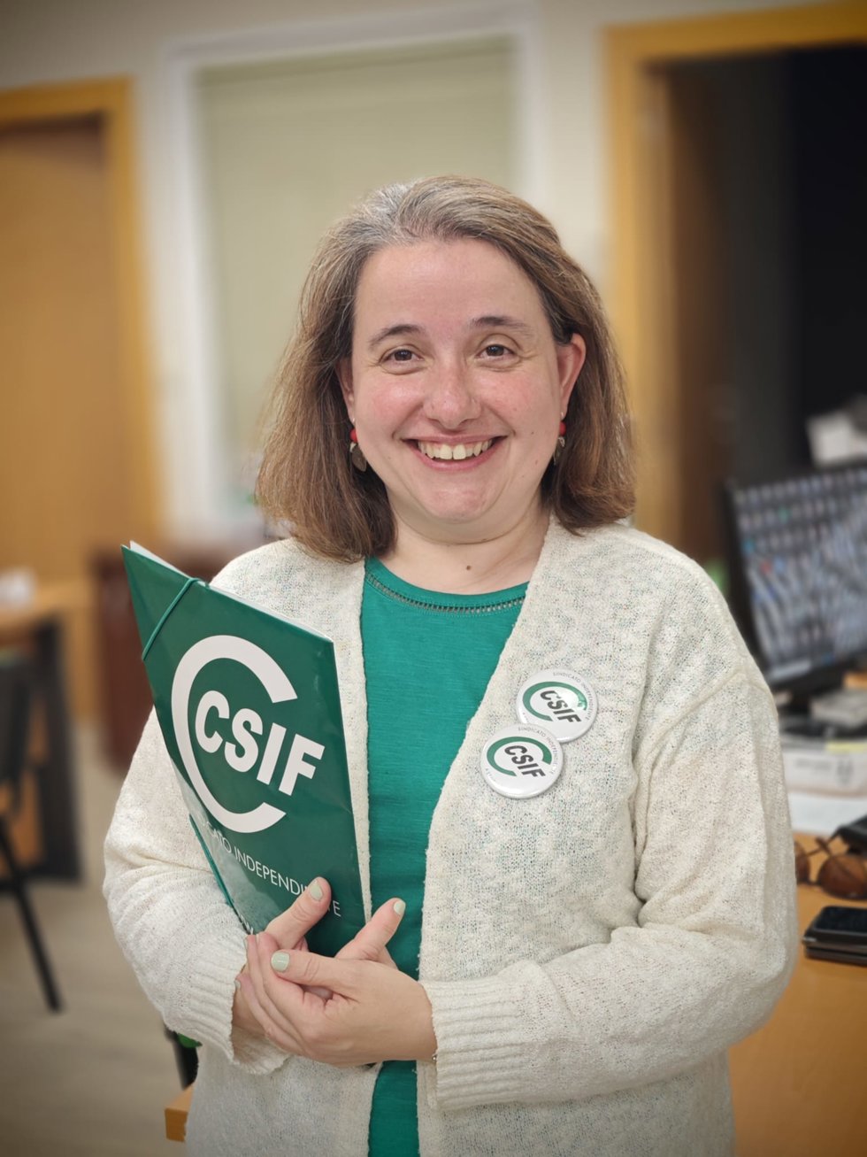 Laura González, representante CSIF por colectivo Escuelas Infantiles 0-3