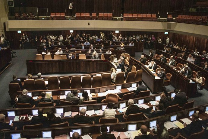 Archivo - Vista general del Parlamento de Israel, la Knesset