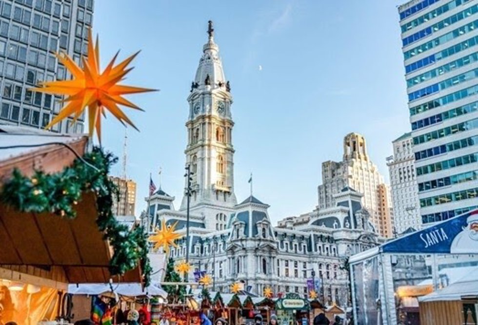 Christmas Village en Filadelfia