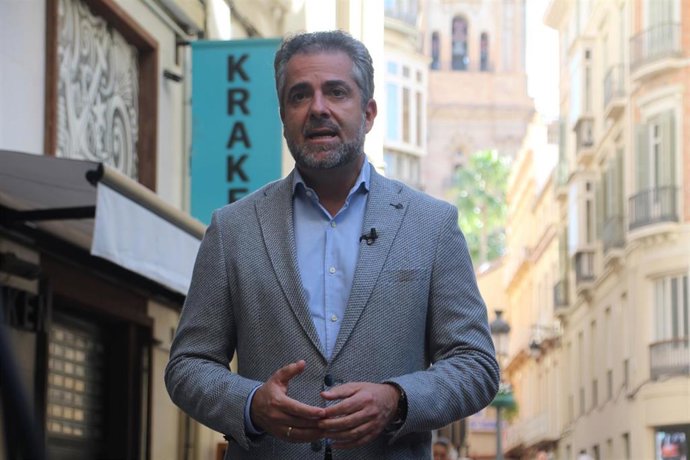 El vicesecretario de Málaga Productiva del PP malagueño, Carlos Conde, en una imagen de archivo