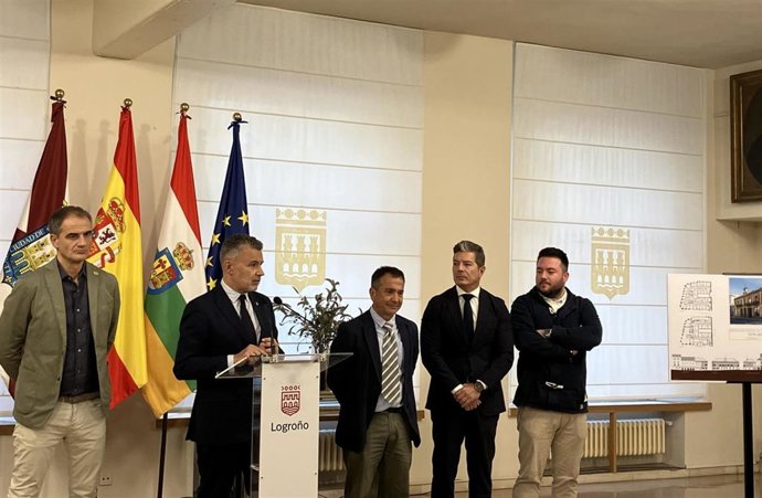 Presentación Hotel situado donde estaba el Casino de Logroño