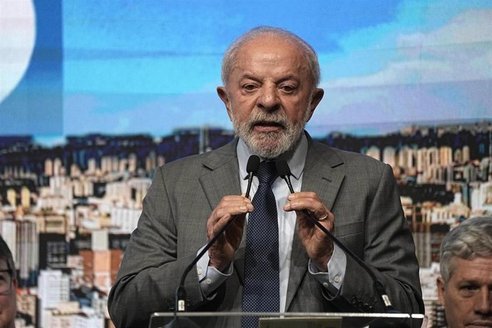 El presidente de Brasil, Luiz Inácio Lula da Silva.