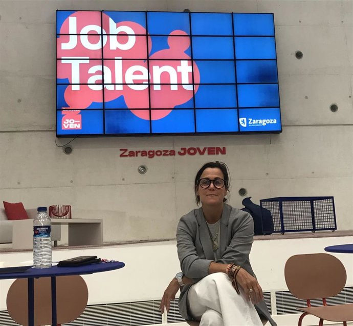 La concejal de Juventud del Ayuntamiento de Zaragoza, Ruth Bravo