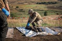 Rusia entrega a Ucrania los cadáveres de mil de sus militares