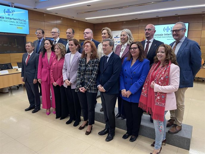 Archivo - Foto recurso del Consejo Interterritorial del SNS del 11 de octubre 2024